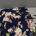 WOMACO Printed Office Chair Covers, Stretch Computer Universal Boss Modern Simplism Style High Back Chair Slipcover - Peony, Large