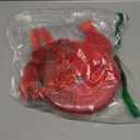 Pandahall 21.8 Yards Satin Organza Lace Edge Trim 2-Layer Gathered Ruffle Chiffon Ribbon 1-5/8 Inch Red Pleated Edging Trimmings Fabric for Cloth Sewing Embroidered Applique Wedding Party Decor