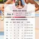 BMJL Womens One Piece Swimsuits Retro Black Tummy Control Bathing Suits Elegent Tie Front Swimwear (Red, M)