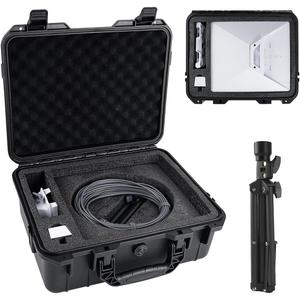 XTAR Double-Layer Storage Box for Starlink Mini with Mini Tripod and Power Source Compartment - Ideal Organizer for Efficient Setup