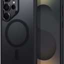 ESR for Samsung Galaxy S25 Ultra Phone Case, Compatible with MagSafe, Magnetic Case for Samsung S25 Ultra, Military-Grade Protection, Yellowing Resistant, Classic Series, Frosted Black (Frosted Navy Blue)