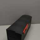 Architectural Mailboxes Patriot Plastic Post Mount Mailbox, Compatibility Code E, GMB505BAM, Black, Medium Capacity