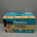 Pampers Swaddlers Diapers, Size 4 (15-34 lbs), 120 Count, Absorbent, Keeps Baby Dry and Comfortable, Skin Safe Disposable Baby Diaper