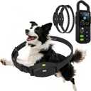 Dog Wireless Fence for 2 Dogs, 3 in 1 Adjustable Dog Perimeter Collar Wireless Fence, Portable Waterproof Training Collar Rechargeable