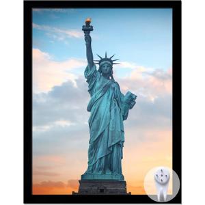 OMAIGAR 17x22 Picture Frame for 17by22 Poster Photo Canvas Certificate Black High Transparent Photo Frame Wall Desktop Horizontal Vertical 17 x 22