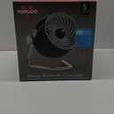 Vornado Pivot3 Compact Air Circulator Fan with Pivoting Axis, 3 Speed Settings, Removable Grill for Cleaning, Perfect for Home, Office, Dorm Use, Black