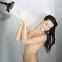 HOPOPRO High Pressure Shower Head with 5 Different Shower Modes, 4.1 Inches High Flow Showerhead for Low Pressure, Tool-less 1-Min Installation - Oil Rubbed Bronze)