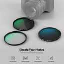 NEEWER 67mm UV/CPL/ND Lens Filter Kit with Hard Shell Storage Case, Multicoated Optical Glass & Aluminum Alloy Frame, UV + Circular Polarizer (CPL) + Neutral Density (ND4) Filter for 67mm Camera Lens