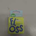 Vegan Bamboo Silk Floss - Pure Plastic Free Woven Dental Floss Thread | Zero Waste Eco-Friendly Oral Care | Natural PFA Free String for Adults & Kids Tight Teeth | Soft Easy Glide - Mint 55yds