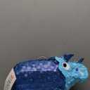 Unique Triceratops Dinosaur 3D Pinata - Unique Blue Cardboard & Paper Design - Perfect for Kids' Birthdays & Themed Parties (1 Pc.)