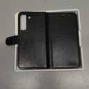 OCASE Compatible with Galaxy S22 5G Wallet Case, PU Leather Flip Folio Case with Card Holders RFID Blocking Kickstand [Shockproof TPU Inner Shell] Phone Cover 6.1 Inch (2022) - Black