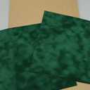 Ecological Fibers Premium Flocked Suede Paper, 12 x 12, Pack of 10 (Green)
