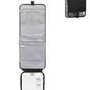 Relavel Travel Toiletry Bag for women with Detachable TSA Approved Toiletry Bag, Compact Hanging toiletry bag with Small Carry On 3-1-1 Clear Waterproof Travel Bags for Toiletries