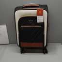 LOVEVOOK Carry On Luggage 22x14x9 Airline Approved,20 Inch Carry-on Suitcase for Women,Softside Suitcases with Wheels,Rolling Checked Luggage with TSA Lock,Lightweight Travel, 20 inch-carry-on-1pc