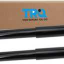 TRQ Rear Shock Absorber Set Compatible with 2003-2014 Chevrolet Express 1500 2006-2022 Express 3500 GMC Savana 1500 Savana 3500