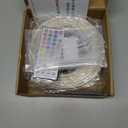 100ft Outdoor Rope Light, IP68 Waterproof 25 Color Changing String Lights with 149 Modes, Warm White & RGB LED Multicolor Twinkle Fairy Tube Lights for Indoor & Outside Railing, Balcony, Patio Decor