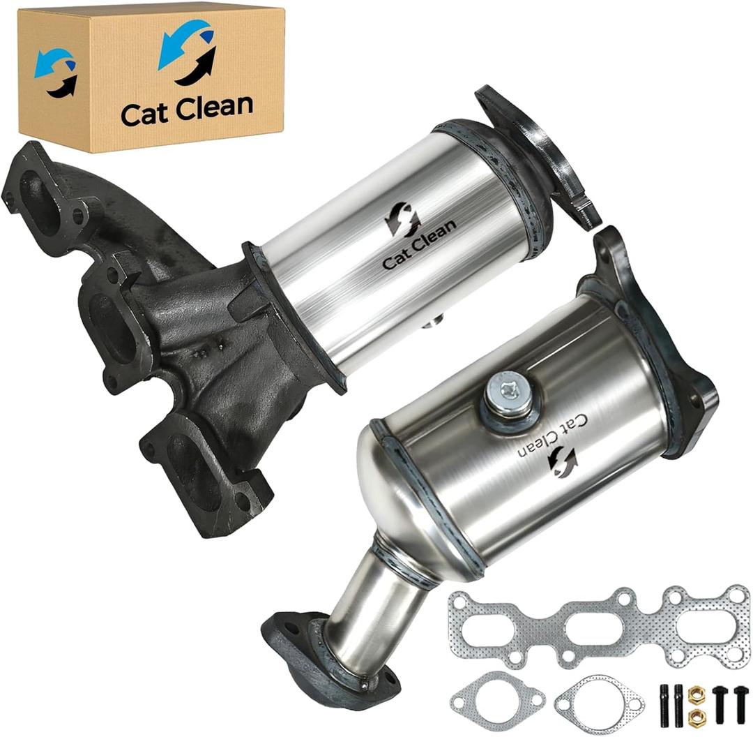 Catalytic Converter Compatible with Ford Explorer 2011-2013, 2011-2014 Ford Edge, Lincoln MKX 2011-2015 3.5L 3.7L V6 Catalytic Convertor Automotive Replacement (EPA Compliant)