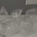 XvmBvm 6-Light Kitchen Island Lighting, Dining Room Lights Modern Farmhouse Chandelier with Clear Glass Shade, Modern Rustic Black and Gold Metal Chandelier, Kitchen Pendant Light Fixtures Over Table