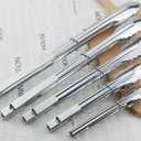HINMAY Stainless Steel Serving Tongs Metal Cooking Tongs (9-Inch 3 Pieces)