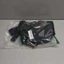 FEIBOON Spacious Nylon Crossbody Bag Bum Bag Handbags Wallets Purses Trendy Shoulder Bag for Women (Black)