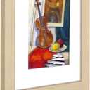 Americanflat 18" Adjustable Tabletop Easel Stand for Picture Frames up to 10x8 - Ideal Picture Frame Stand to Display Art, Signs, or Photos - Use Easel Stands for Home or Events - Black