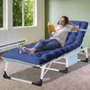 ABORON 3-in-1 Tanning Chair, 5-Position with Face and Arm Holes, Oversized