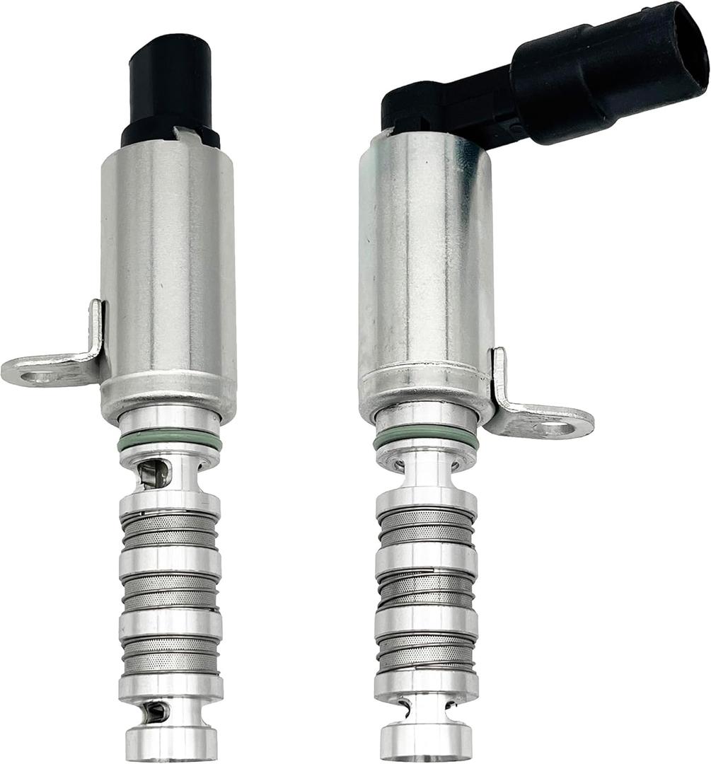 2Pcs LH&RH Engine Variable Valve Timing Solenoid (VVT) for 2012-2024 Hyundai Elantra Coupe GT Tucson Kia Forte Soul 1.8L 2.0L 24375-2E100 24355-2E100 918-033 918-034