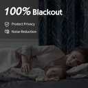 FMFUNCTEX 100% Blackout Curtains for Bedroom, Curtains 96 Inches Long Metallic Silver on Navy Blue Tree Branch Curtains for Living Room, Room Darkening Foil TreeThermal Insulated 2 Panels Grommet Top