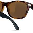 Bnus italy made classic sunglasses corning real glass lens w. polarized option
