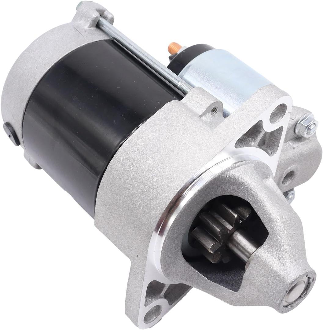 HiSport 21163-2089 Starter Motor 0.6Kw 12V 9-Tooth - Compatible with Kawasaki Various Models FE250D FE290D FE350D FE400D GE4000A GE4500A GE5000AS Bombardier Sarasota 1000 249cc 2005 Replace 1280007050