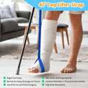 CAidRE 7PC Hip Kit, Hip Kit for Seniors Total Hip Replacement Prime, Mobility Aids with Reacher Grabber,Shoe Horn,Sock Aid,Leg Lifter,Shower Brush,Back Scratcher,Car Handle Assist for Surgery Recovery