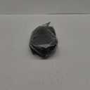 Long Satin Spaghetti Strap Prom Dress (Small, Black)