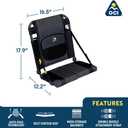 GCI Outdoor SitBacker Adjustable Canoe Seat with Back Support