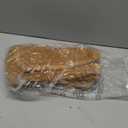 Throw Pillow Covers Set of 2 -Handknit Decorative Throw Pillow Covers,Wool Woven Cushion Covers,Chunky Yarns Couch Pillow Covers for Sofa Living Room Home Decor,Straw,16x16 Inch (Orange)