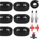 593260 Air Filter with Pre-Filter Kit (16PCS) Compatible with Briggs and Stratton 4247 5432 5432k 09P00 09P702 550E 500EX 550EX 625 575EX Series Engine - Lawn Mower Air Cleaner 593260 798452 334404