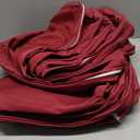 9Pcs Outdoor Chair Cushions Covers Waterproof Anti-Fading for 5 Pack Patio Set Cushion Slipcovers, Outdoor Furniture Cover Replacement, Covers Only, Burgundy