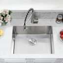 Undermount Laundry Sink with Faucet Combo, 23"x18"x12" Laundry Utility Sink Stainless Steel 12" Deep Laundry Room Sink 16 Gauge Single Bowl Undermount Kitchen Sinks