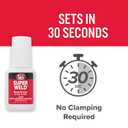 J-B Weld 33106 SuperWeld Glue - Clear Super Glue - 0.2 oz. (Packaging may vary)