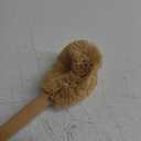 Updated Modern Version Toilet Bowl Brush, Natural Coconut Fiber Brush Head and Beechwood Handle for Bathroom Toilet - Sturdy, Deep Cleaning, Eco-Friendly, Toilet Cleaning Brush with Hanging Hook
