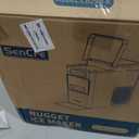 Nugget Ice Maker 40lbs/Day, Countertop Ice Maker Soft Chewable Ice