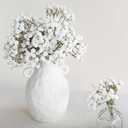 Ling's moment Artificial Baby's Breath, 18pcs Gypsophila Greenery Spray White Flowers for Wedding Bouquet/Centerpieces/boutonnieres/Corsage and Floral Arrangements
