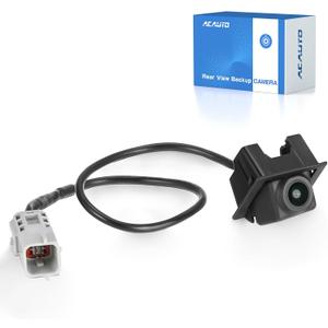 Rear View Backup Camera Fit for Cadillac SRX 2010-2016, Reversing Parking Assist Camera OE Replacement 20910350 15926122 22915398 (6 Plug pin Holes)