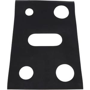 Stove Top Cover Protector, Anti Dirty Gas Stove Mat Reusable Washable Teflon Easy To Anti Oil Gas Stove Pad For Gas Range (Black)