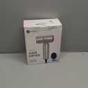 slopehill Travel Dual Voltage Hair Dryer - Lightweight | Compact | Portabe | 110,000 RPM High Speed | Fast Drying | Professional Ionic Blow Dryer, International 100-240V, Smooth Hair, Gifts for Women (Stone)