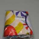 Swirl Candy Traditional Christmas Tree Skirt 48 Inch Candy Cane Tassels Tree Skirt for Holiday Decorations Xmas Mat with White Fringed Border