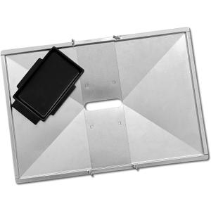 Replacement Grease Tray Set for Bbq Grill Models from Nexgrill, Dyna Glo, Kenmore, Backyard Grill, BHG, Uniflame and Others (16-19.50 inches)
