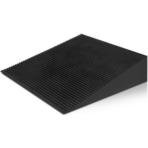 EVA Foam Threshold Ramp, Lightweight Non Slip Doorway Ramp for Wheelchair Walker Scooter, Indoor Outdoor Entry Access for Home Bathroom Garage(Black,36" l X 36" w X 6" h)