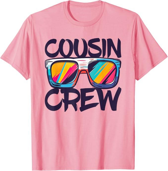 Cousin Crew Shirt Adults Kids Matching Cousin Crew T-Shirt, Large