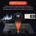 Arsvita Car Audio Bluetooth Wireless Cassette Receiver, Tape Player Bluetooth 5.0 Cassette Aux Adapter, Black