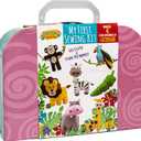 2 x Peachy Keen Crafts Kids Sewing Kit, Learn to Sew for Ages 8-12, Beginner Felt Craft Kit, Make 6 Fun Stuffed Animals and A Pin Cushion, Teach Basic Stitches